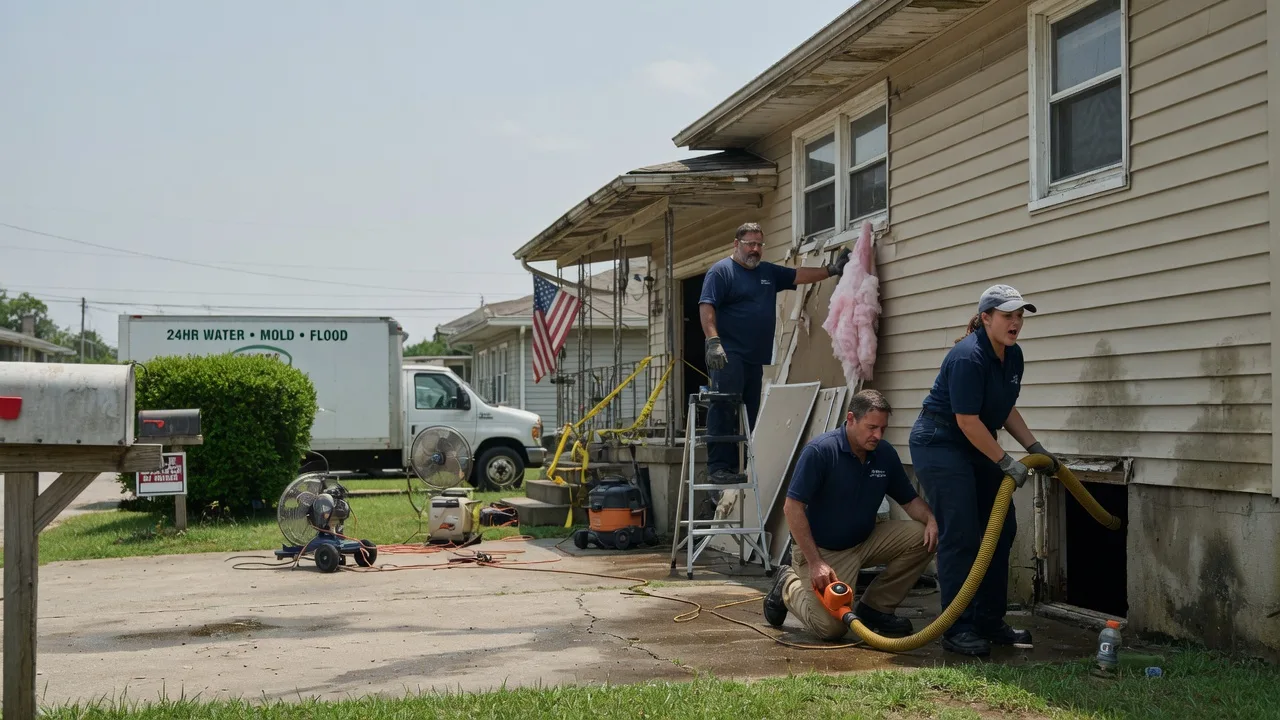 Water Damage Repair in Hawkins, WI near me